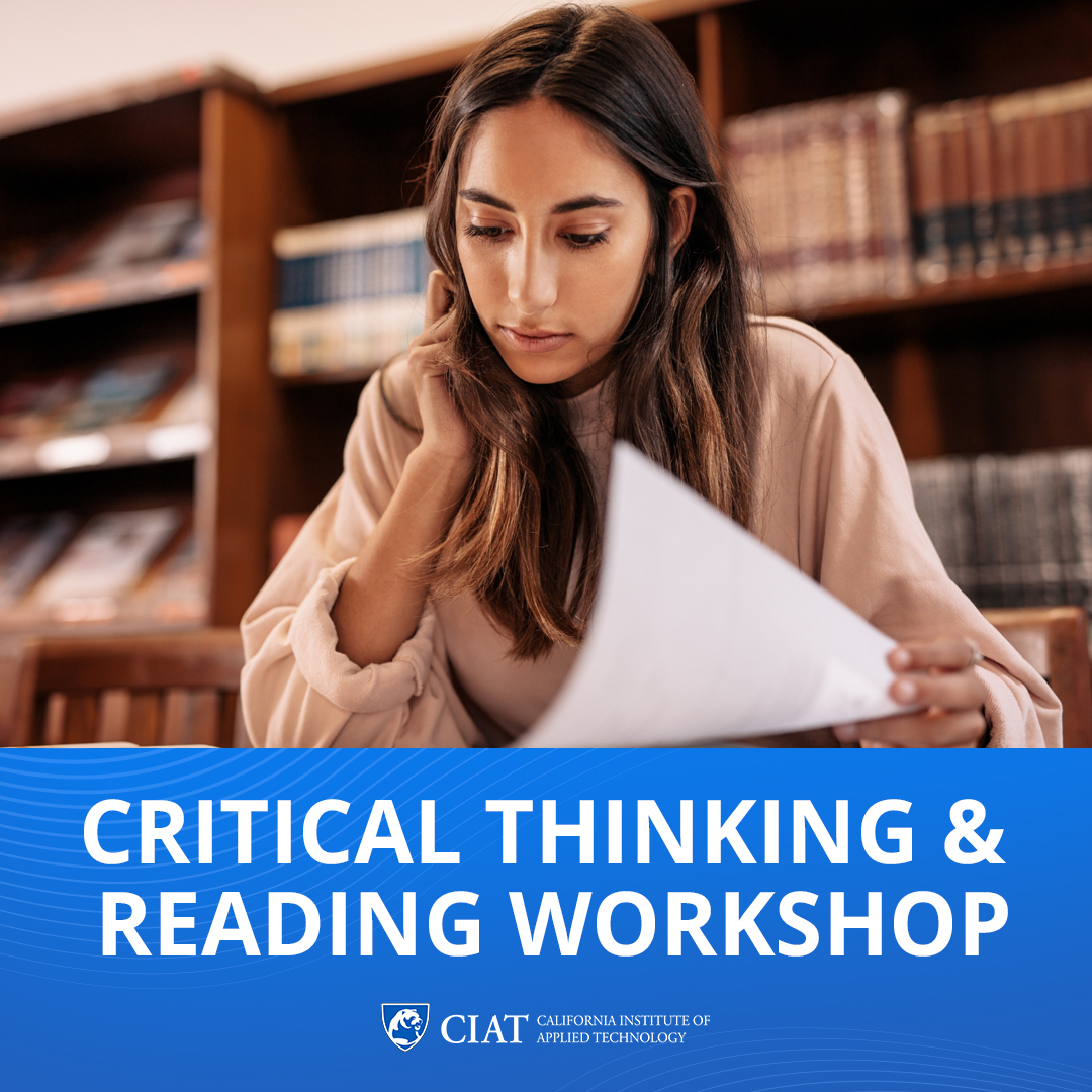 Critical Thinking & Reading Workshop