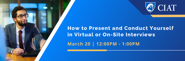 How to Present and Conduct yourself in Virtual or On-site Interviews